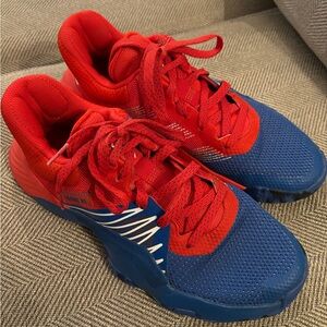 Adidas Marvel x D.O.N. Stealth Spider-Man - Red & Blue Sneakers - Big Boy 6.5